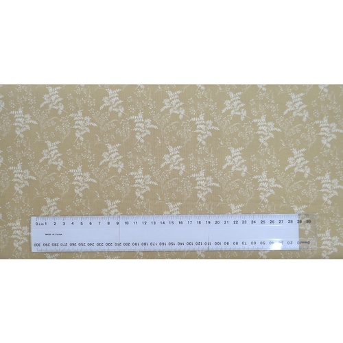 Cotton Fabric Per Metre, 110cm Wide, Dragonfly Daze  BEIGE 2521.30
