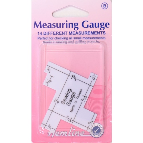 Measuring Gauge for Sewing