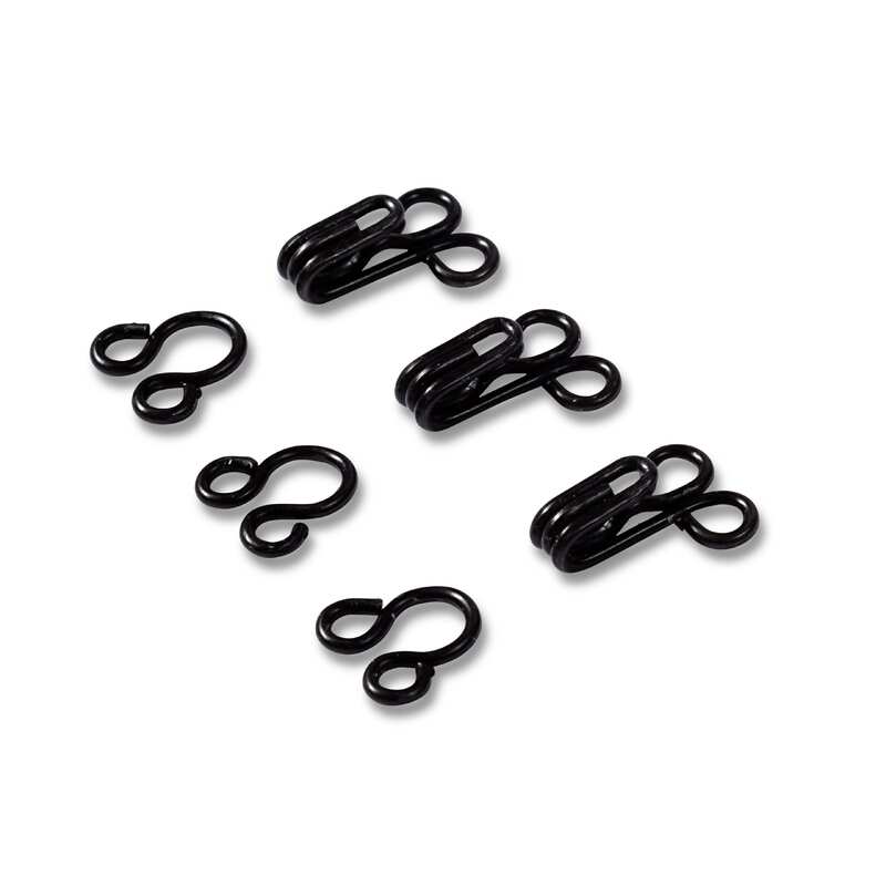 Prym Spring Hooks And Eyes, Size 2 Black 1000 per Box, #263201