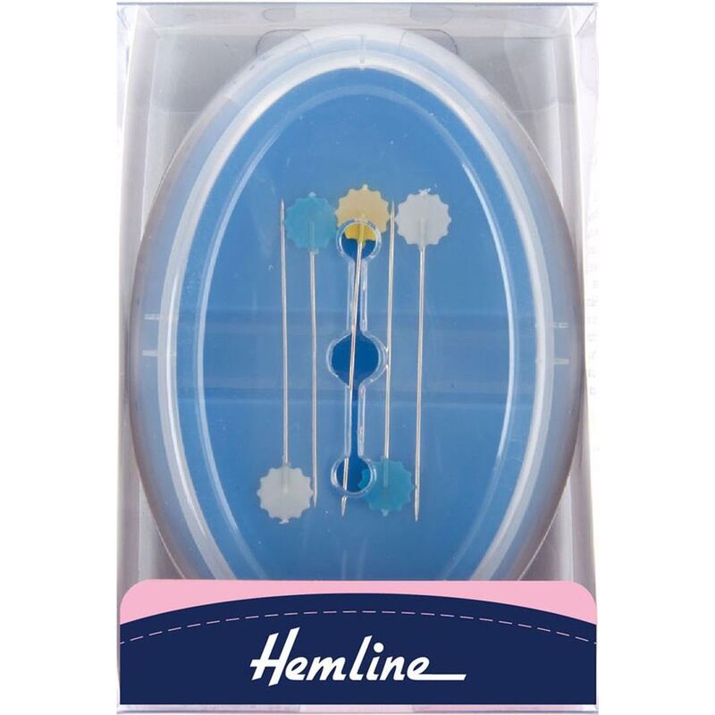 Hemline Magnetic Pin Dish With Storage 