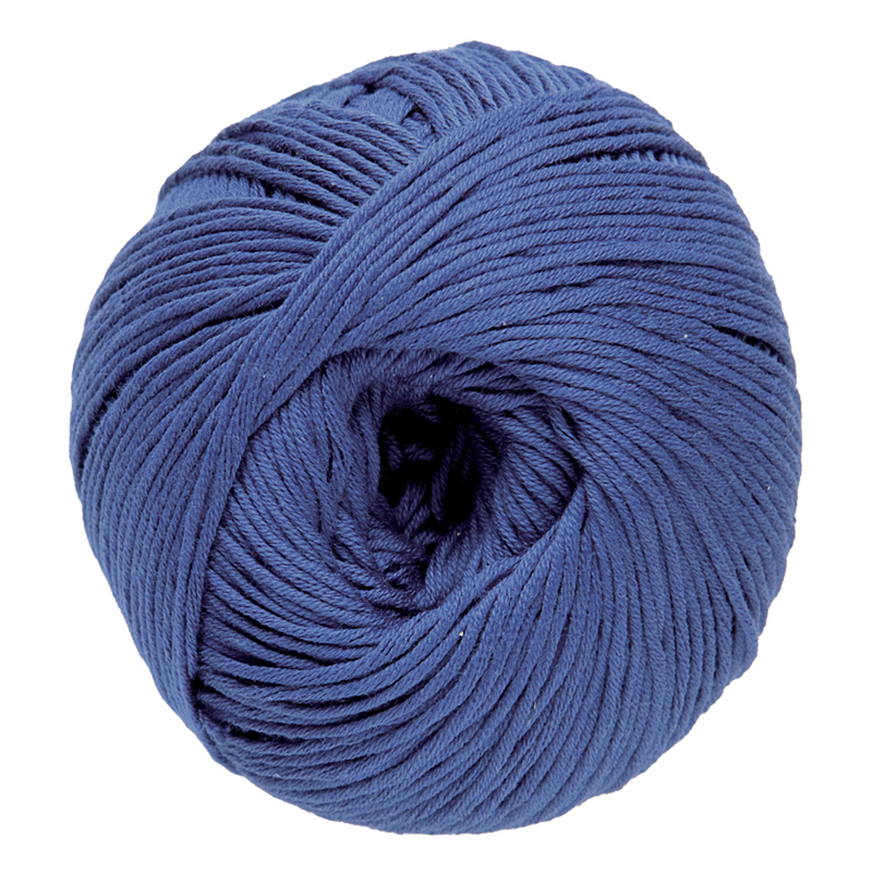 DMC Natura 100% Cotton 4 Ply Crochet & Knitting Yarn, 50g Ball, Colour 53, Blue Night