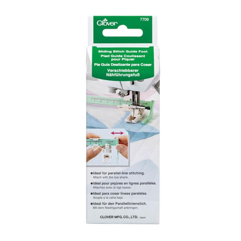 Clover Sliding Stitch Guide Foot 7709