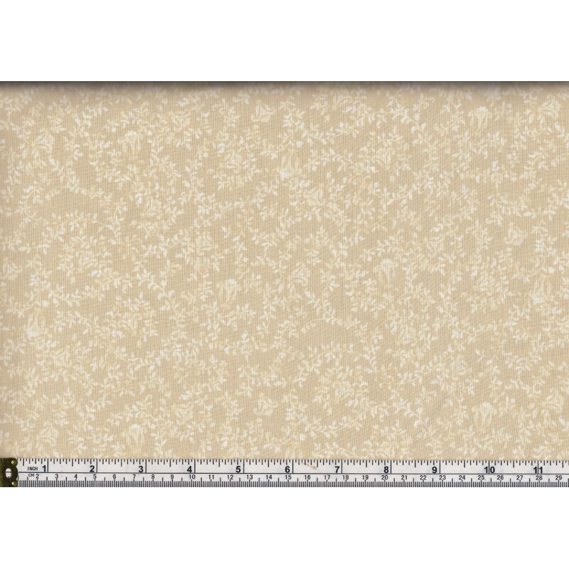 RJR Fabrics #3086.6 Bordeaux Rose, Cotton, #6 Tan, 110cm Wide PER Metre