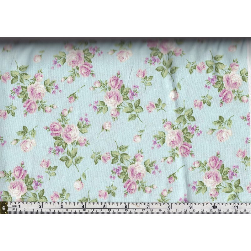 Cotton Fabric #3145-2, 110cm Wide, Afternoon In The Attic, Heirloom Floral Per Metre