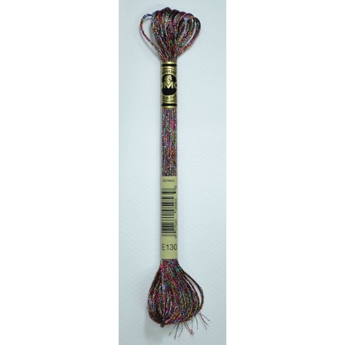 DMC Light Effects Thread, E130 GEMSTONE Embroidery Floss, 8m Skein