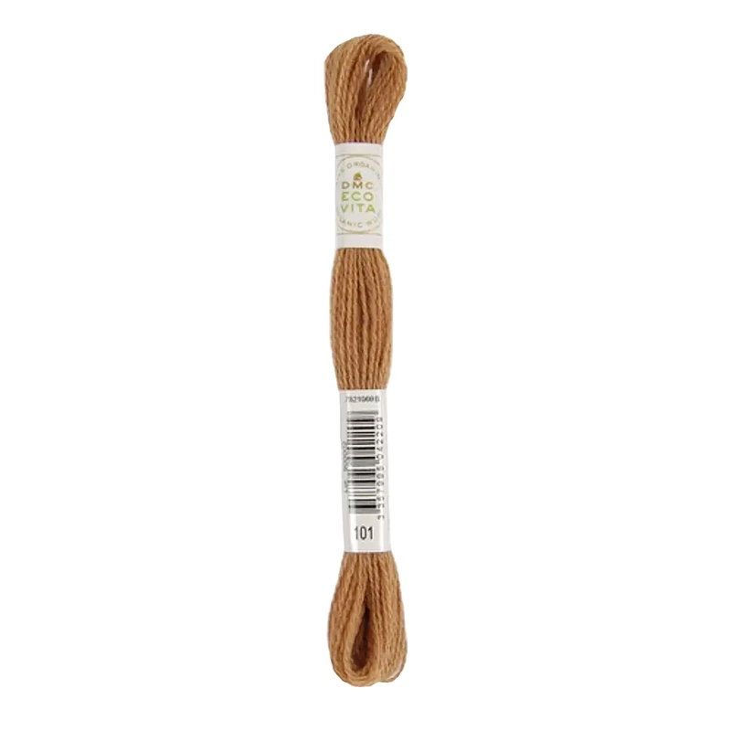 DMC #101 HENNA FROM THE SANDS Eco Vita Organic Wool Hand Embroidery Floss 16m Skein