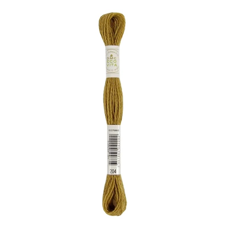 DMC #204 RHUBARB COMPOTE Eco Vita Organic Wool Hand Embroidery Floss 16m Skein