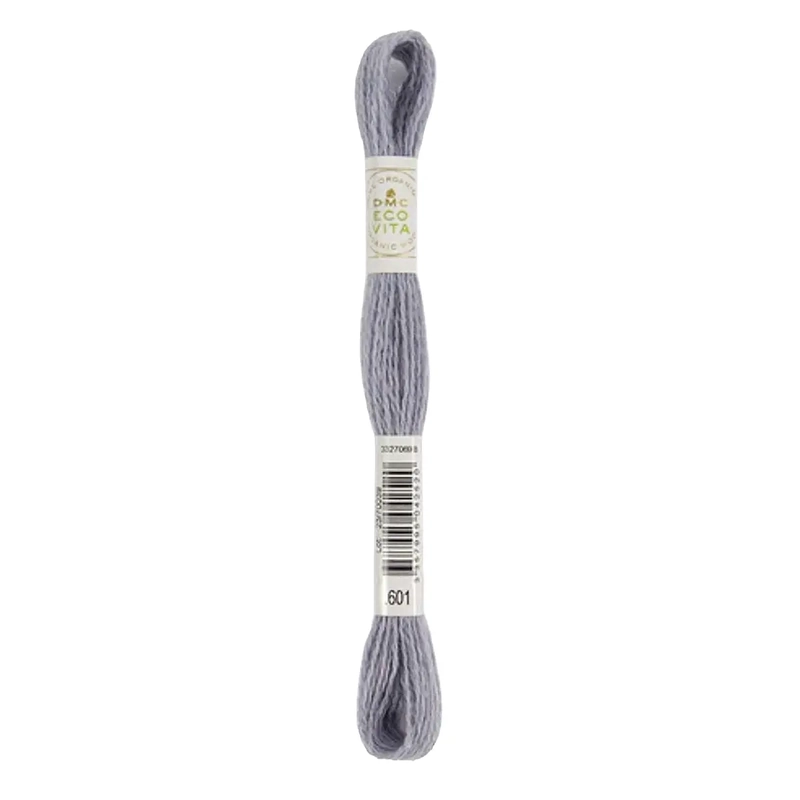 DMC #601 BALTIC INDIGO Eco Vita Organic Wool Hand Embroidery Floss 16m Skein