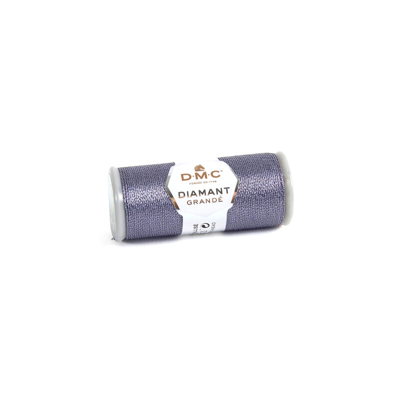 DMC Diamant Grande G317 ANTHRACITE GREY, 20m Hand Embroidery Thread