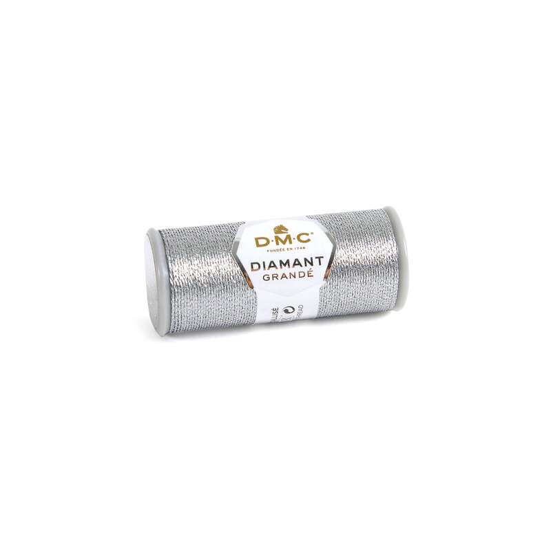 DMC Diamant Grande G415 SILVER, 20m Hand Embroidery Thread