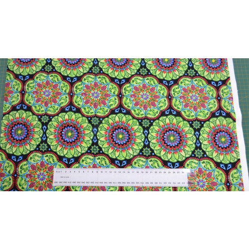 Cotton Fabric Per Metre, 110cm Wide, Anastasia Multi #3836.99