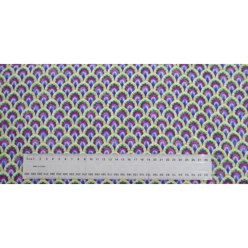 Cotton Fabric Per Metre, 110cm Wide, Anastasia 3838 MULTI #3838.41