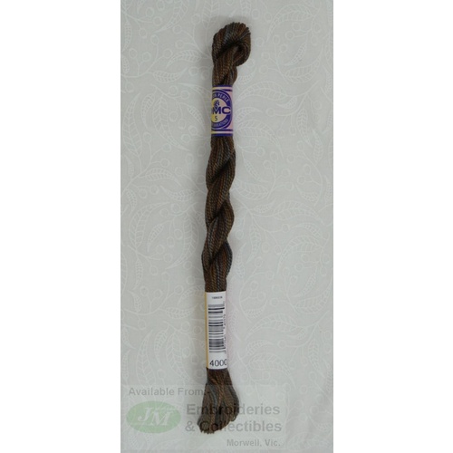 DMC Perle Cotton Variations Size 5, 25m Skein, Colour 4000 Espresso