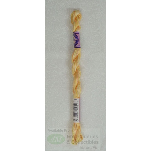 DMC Perle Cotton Variations Size 5, 25m Skein, Colour 4090 GOLDEN OASIS