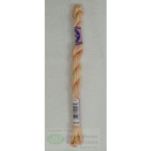 DMC Perle Cotton Variations Size 5, 25m Skein, Colour 4095 CUPCAKE