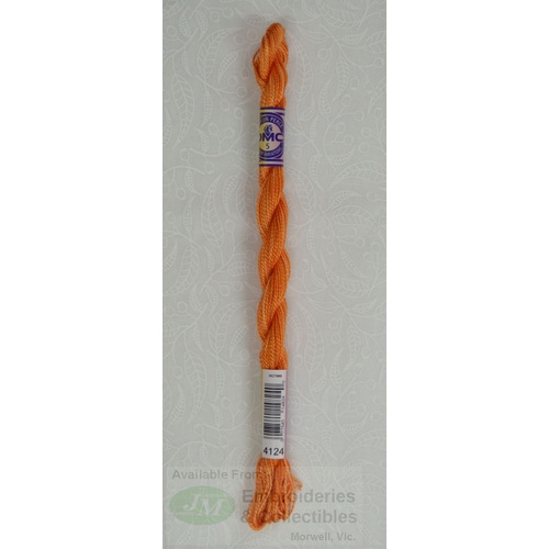 DMC Perle Cotton Variations Size 5, 25m Skein, Colour 4124 BONFIRE