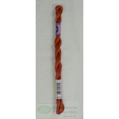 DMC Perle Cotton Variations Size 5, 25m Skein, Colour 4130 CHILEAN SUNSET