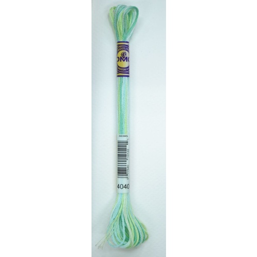 DMC Colour Variations Thread Embroidery Floss, #4040 WATER LILIES