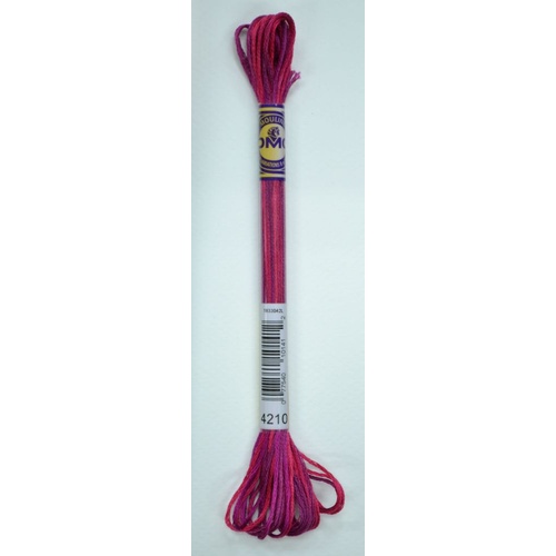 DMC Colour Variations Thread Embroidery Floss, Colour 4210 Radiant Ruby