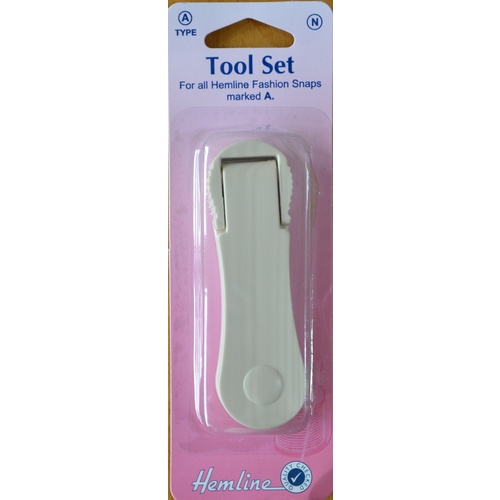 Hemline Fashion Snaps Clamp Tool Set, For Fashion Snaps Marked "A"