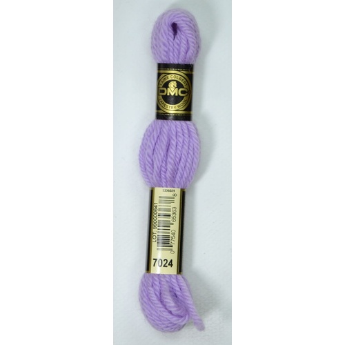 DMC Tapestry Wool #7024 MEDIUM LAVENDER Laine Colbert wool 8m Skein