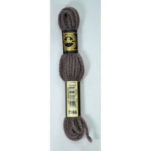 DMC Tapestry Wool #7066 DARK SHELL GREY Laine Colbert wool 8m Skein