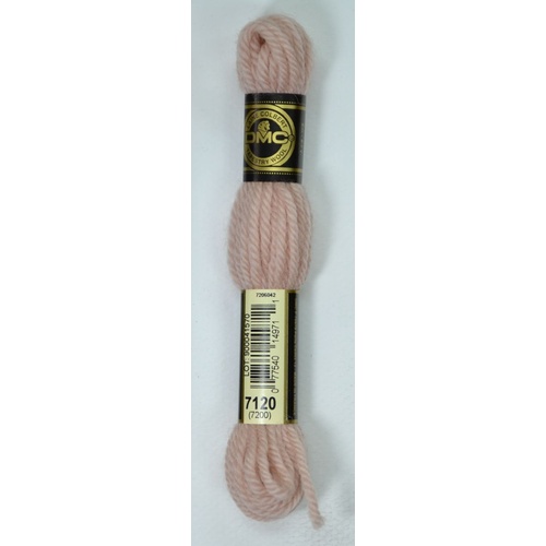 DMC Tapestry Wool #7120 LIGHT PEACH Laine Colbert wool 8m Skein