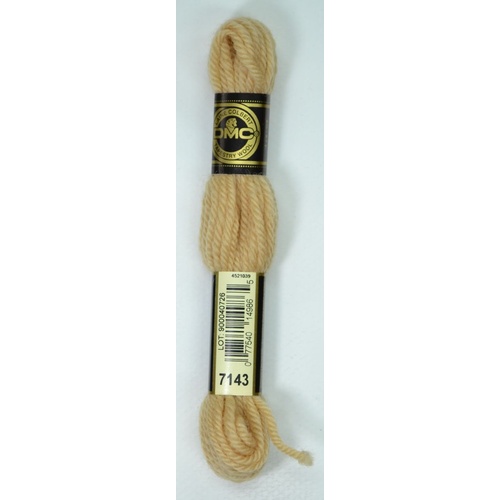 DMC Tapestry Wool #7143 LIGHT TAN Laine Colbert wool 8m Skein