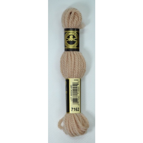 DMC Tapestry Wool #7162 LIGHT MOCHA BEIGE Laine Colbert wool 8m Skein