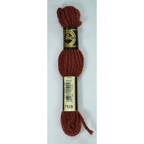 DMC Tapestry Wool #7169 MEDIUM ROSEWOOD Laine Colbert wool 8m Skein