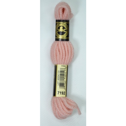 DMC Tapestry Wool #7192 PEACH PINK Laine Colbert wool 8m Skein