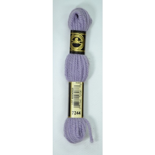 DMC Tapestry Wool #7244 LIGHT ANTIQUE VIOLET Laine Colbert wool 8m Skein