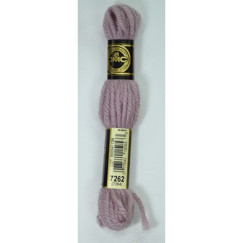 DMC Tapestry Wool #7262 LIGHT COCOA  Laine Colbert wool 8m Skein