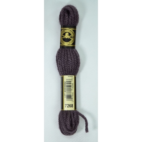 DMC Tapestry Wool #7268 MEDIUM ANTIQUE VIOLET Laine Colbert wool 8m Skein