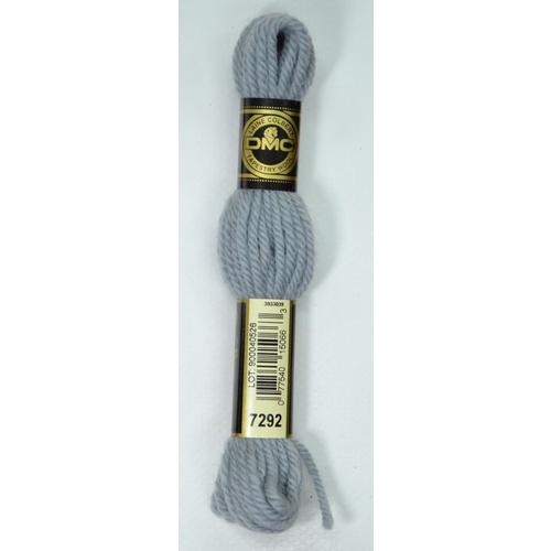 DMC Tapestry Wool #7292 VERY LIGHT PEWTER GREY Laine Colbert wool 8m Skein