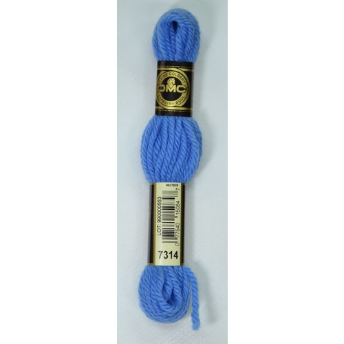 DMC Tapestry Wool #7314 MEDIUM DELFT BLUE Laine Colbert wool 8m Skein