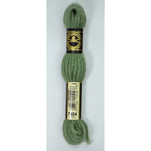DMC Tapestry Wool #7404 FERN GREEN (7703) Laine Colbert wool 8m Skein