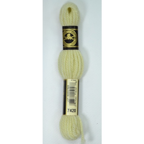 DMC Tapestry Wool #7420 OFF WHITE Laine Colbert wool 8m Skein