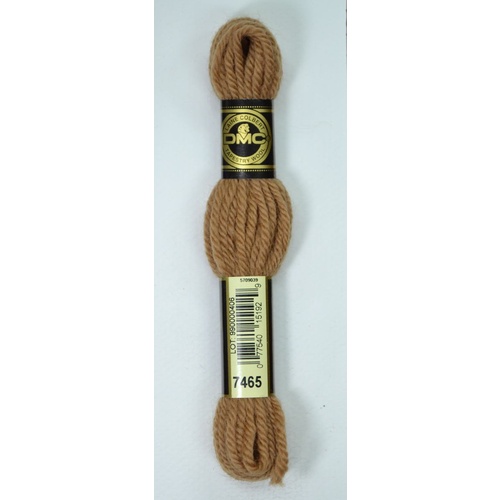 DMC Tapestry Wool #7465 DARK MOCHA BEIGE Laine Colbert wool 8m Skein
