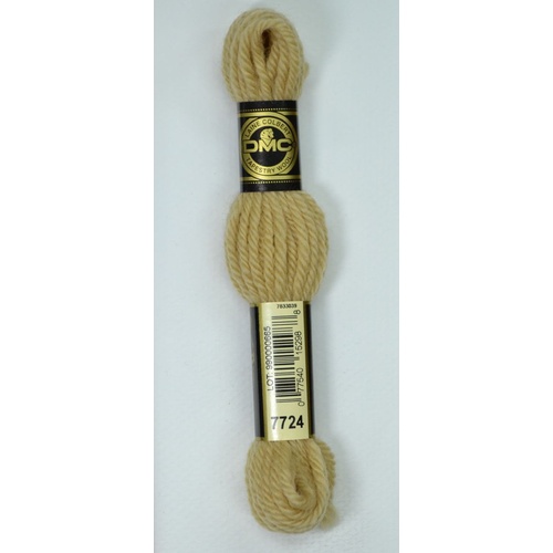 DMC Tapestry Wool #7724 VERY LIGHT TAN Laine Colbert wool 8m Skein