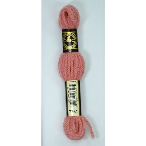 DMC Tapestry Wool #7761 LIGHT CORAL Laine Colbert wool 8m Skein