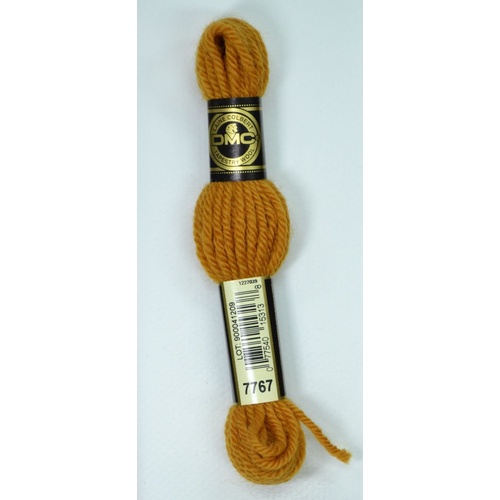 DMC Tapestry Wool #7767 MEDIUM GOLDEN BROWN Laine Colbert wool 8m Skein