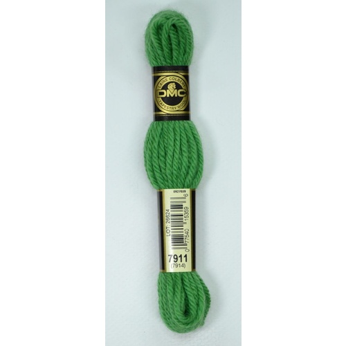DMC Tapestry Wool #7911 MEDIUM EMERALD GREEN 7914 Laine Colbert wool 8m Skein