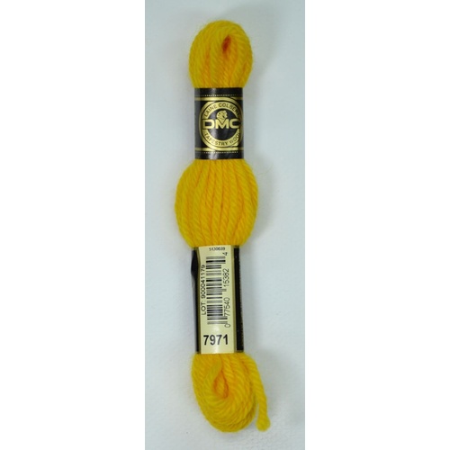 DMC Tapestry Wool #7971 DEEP CANARY Laine Colbert wool 8m Skein