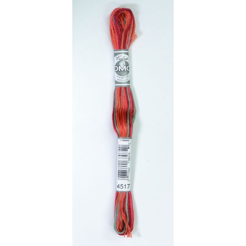 DMC Coloris Thread, Embroidery Floss 8m Multi Colour 4517, LUTINS