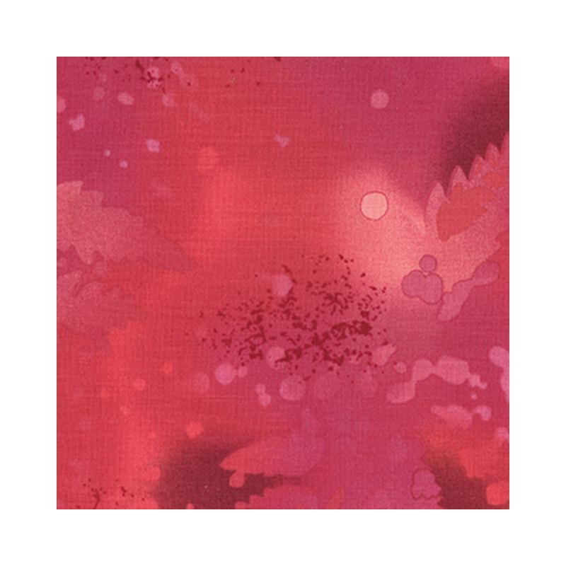 Fossil Fern Red Rouge (0F), 112cm Wide Cotton Quilting Fabric