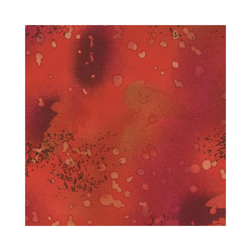 Fossil Fern Red Gold (0K), 112cm Wide Cotton Quilting Fabric
