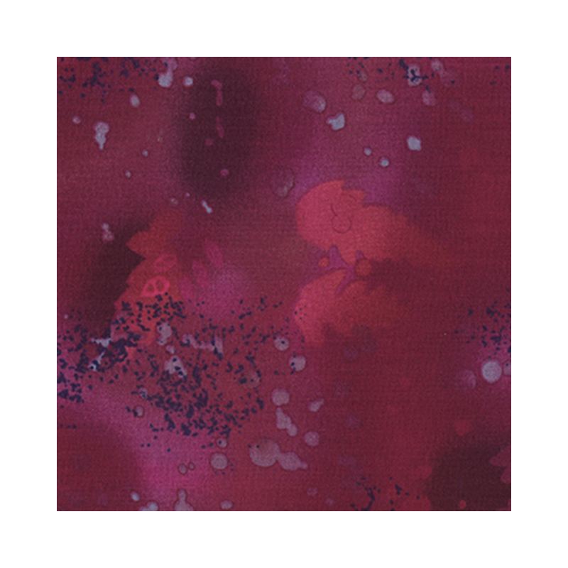 Fossil Fern Raspberry Slush (O), 112cm Wide Cotton Quilting Fabric