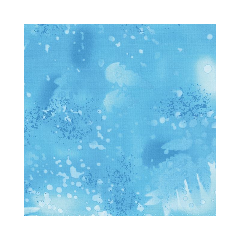 Fossil Fern Paris Sky 1S, 112cm Wide Cotton Quilting Fabric
