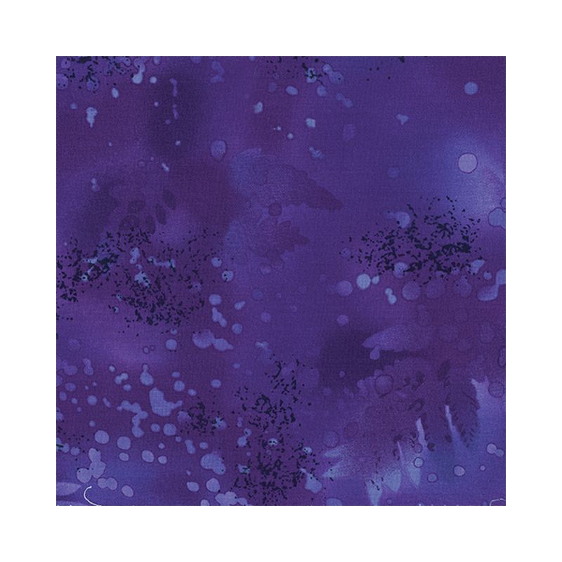 Fossil Fern Royal Velvet (1Y), 112cm Wide Cotton Quilting Fabric